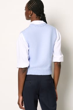 Sleeveless Sweater;${refinementColor}