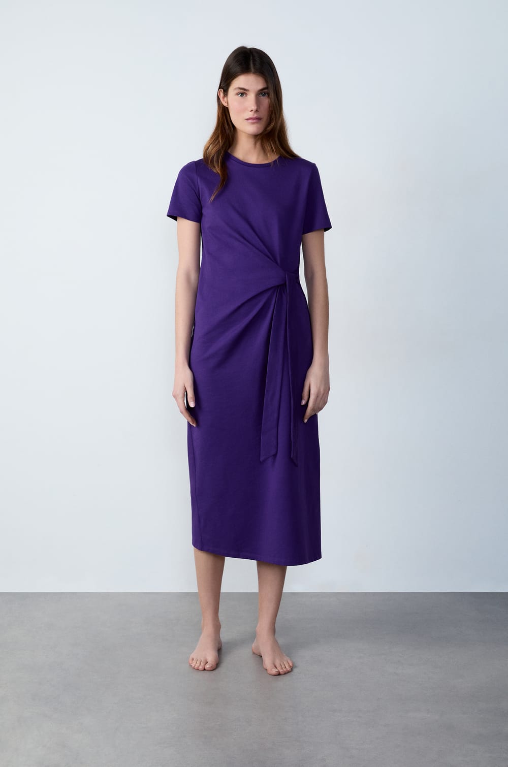 Long Tie Dress;${refinementColor}