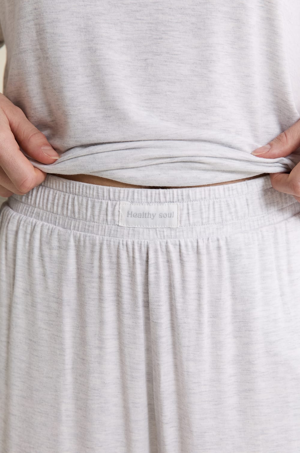 Pantalon de pyjama &eacute;lastiqu&eacute;;${refinementColor}