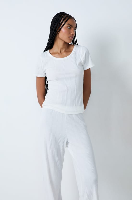 Short Sleeve Pyjama T-Shirt;${refinementColor}