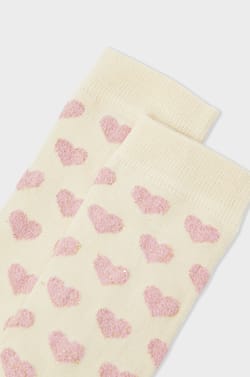 Chaussettes à motifs coeurs Coucou Suzette;${refinementColor}
