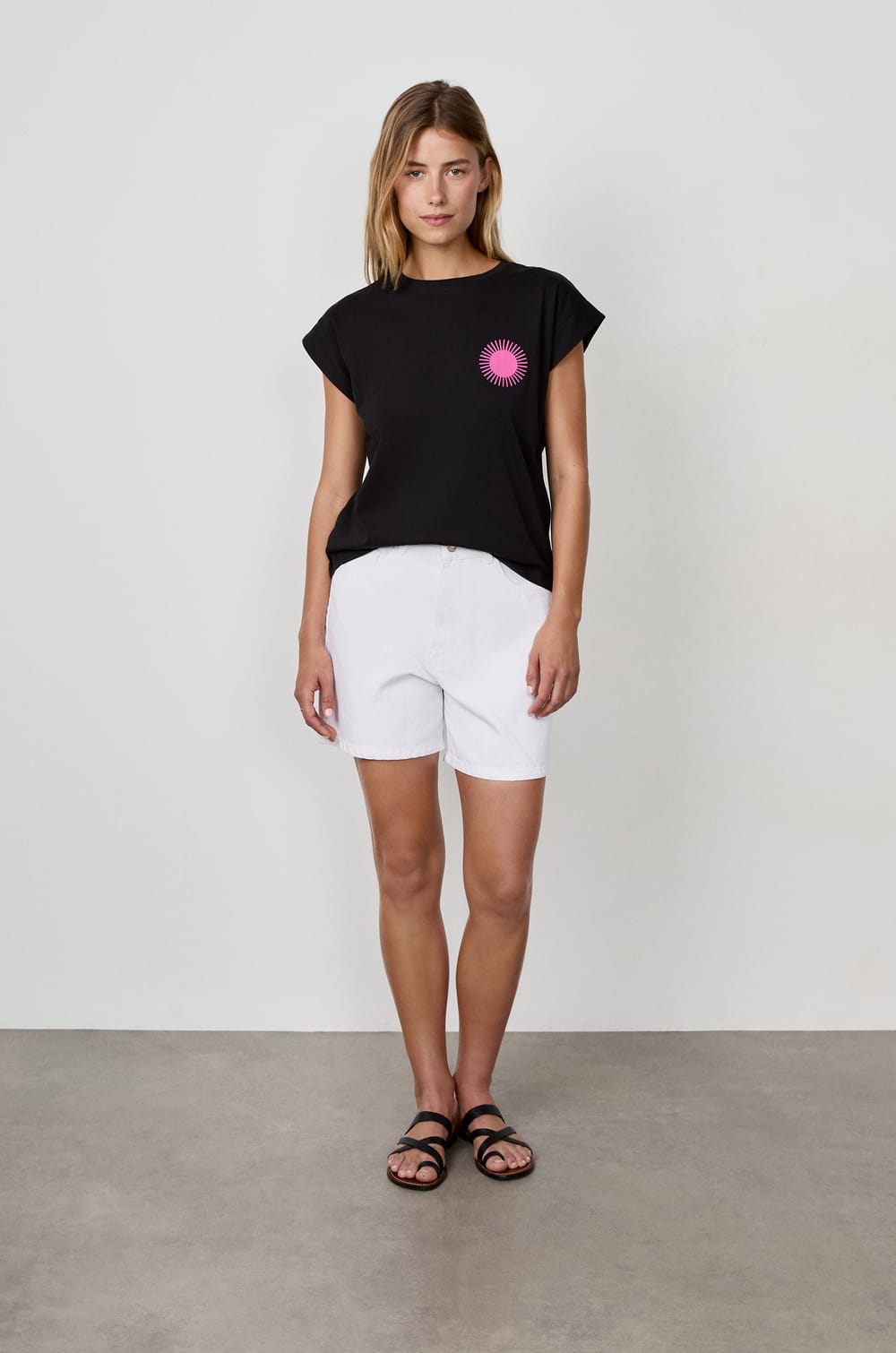 Printed cotton T-shirt;${refinementColor}