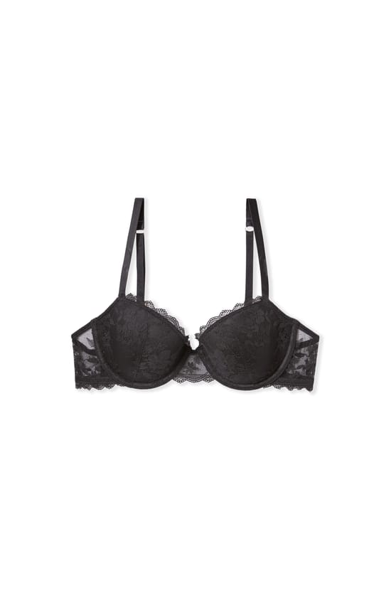 Soutien-gorge coques fines avec broderie;${refinementColor}