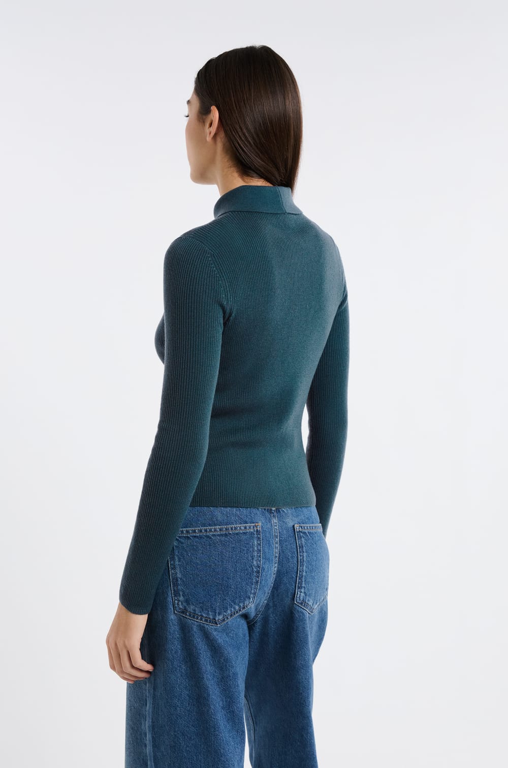 Polo manches longues;${refinementColor}