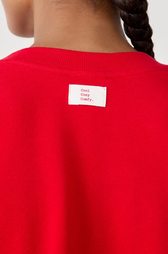 Katoenen sweatshirt met lange mouwen;${refinementColor}