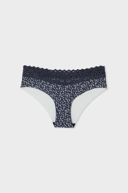 V-shape Microfiber Hipster;${refinementColor}