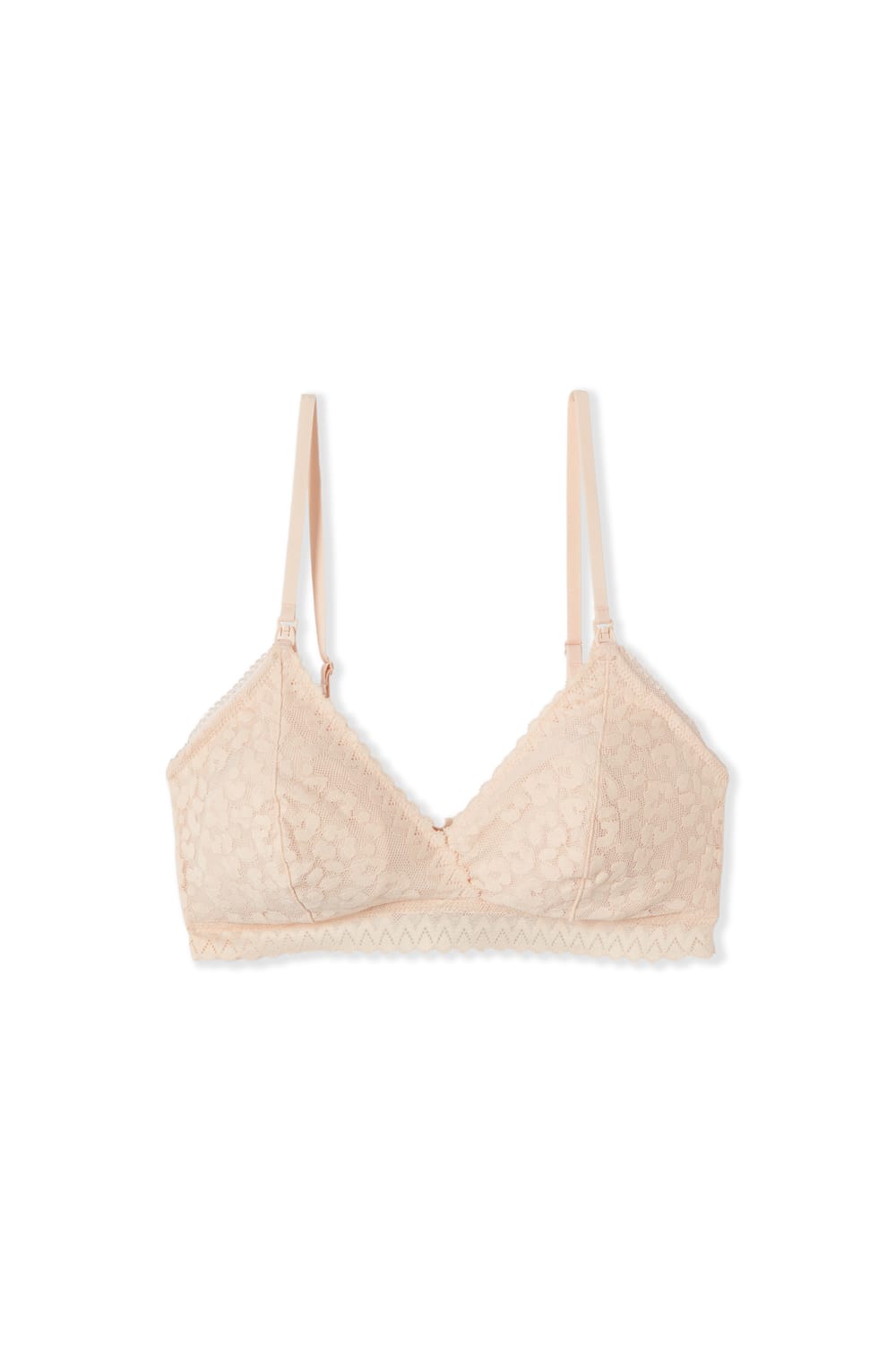 Bra N.8 - The Cotton Triangle with Nursing Clips and Leak-Proof Pads;${refinementColor}