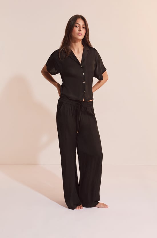 Wide-leg satin trousers;${refinementColor}
