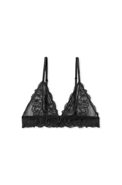 Soutien-gorge triangle en dentelle;${refinementColor}