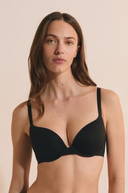 Soutien-gorge N.2 - Le push up plongeant en microfibre;${refinementColor}