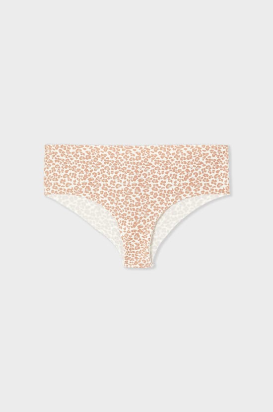 Seamless microfibre hipster with print;${refinementColor}
