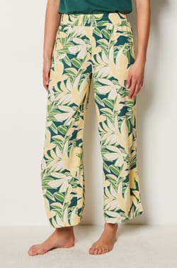 Floral 7/8 Pyjama Trousers;${refinementColor}