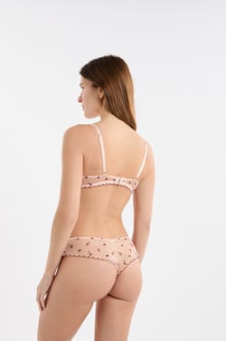 Sujetador triangular de tul estampado con motivos mocktail bordados;${refinementColor}