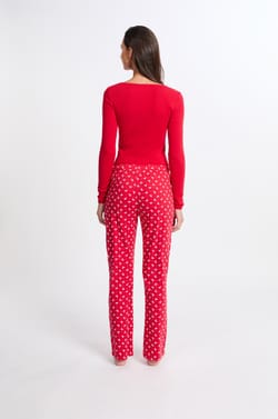 Pyjama 2 pièces à motifs avec coton;${refinementColor}