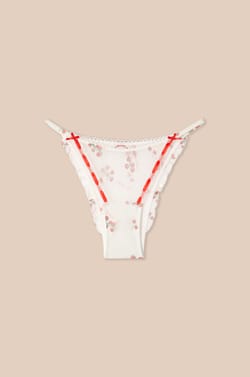 Braga de tul estampado;${refinementColor}
