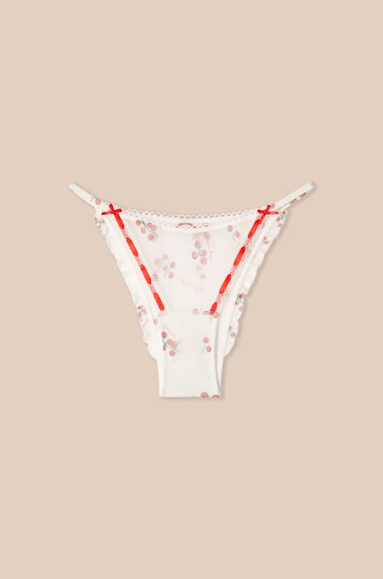 Culotte en tulle &agrave; motifs;${refinementColor}