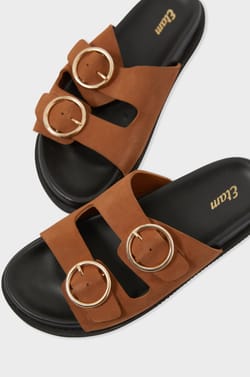 Sandalias de cuero;${refinementColor}