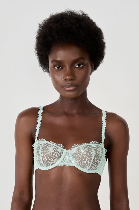 Bra N.9 - Embroidered Balconette;${refinementColor}