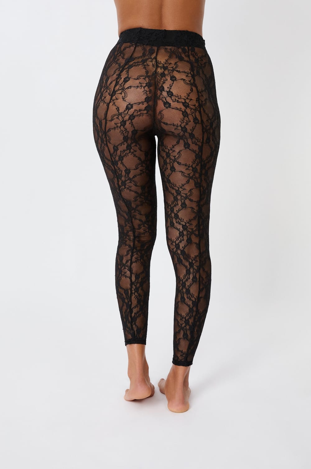 Legging en dentelle;${refinementColor}