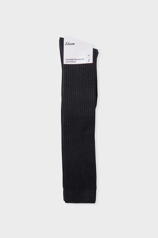 Chaussettes effet côtelé;${refinementColor}