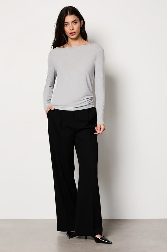 T-shirt en maille thermique manches longues;${refinementColor}