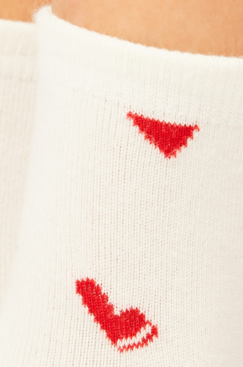 Chaussettes motifs coeurs;${refinementColor}