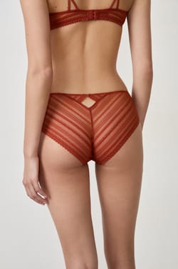 Panty tipo boxer de encaje;${refinementColor}