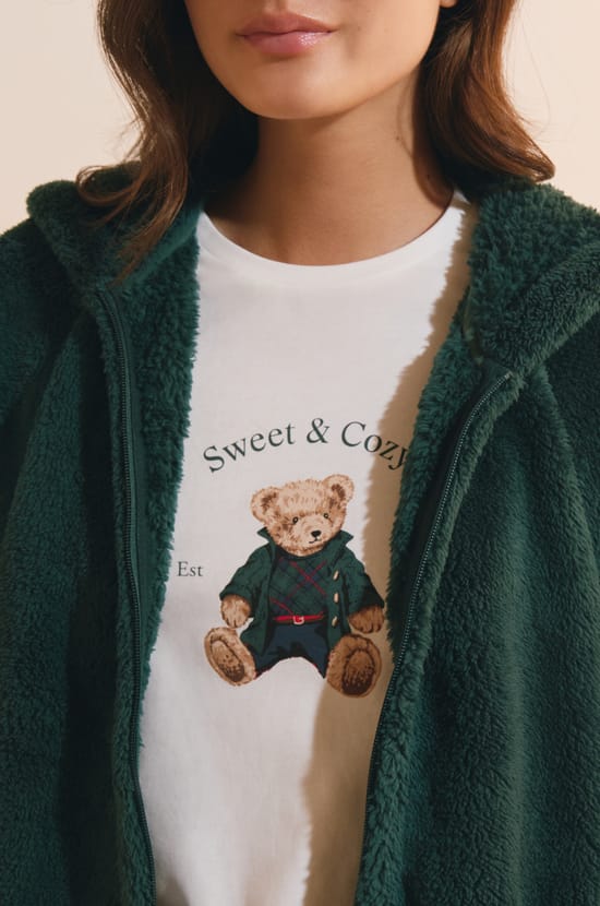 Ensemble de pyjama 3 pi&egrave;ces en coton;${refinementColor}