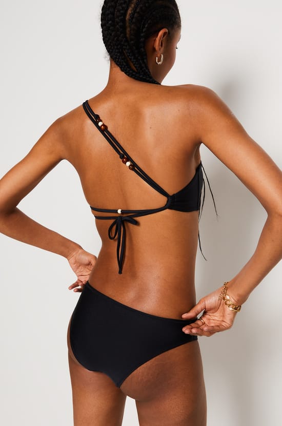 Mid-rise satin bikini bottoms;${refinementColor}