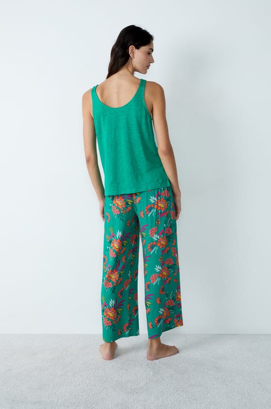 Tank Top 100% Leinen;${refinementColor}