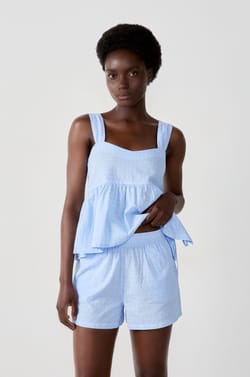 Short en coton;${refinementColor}