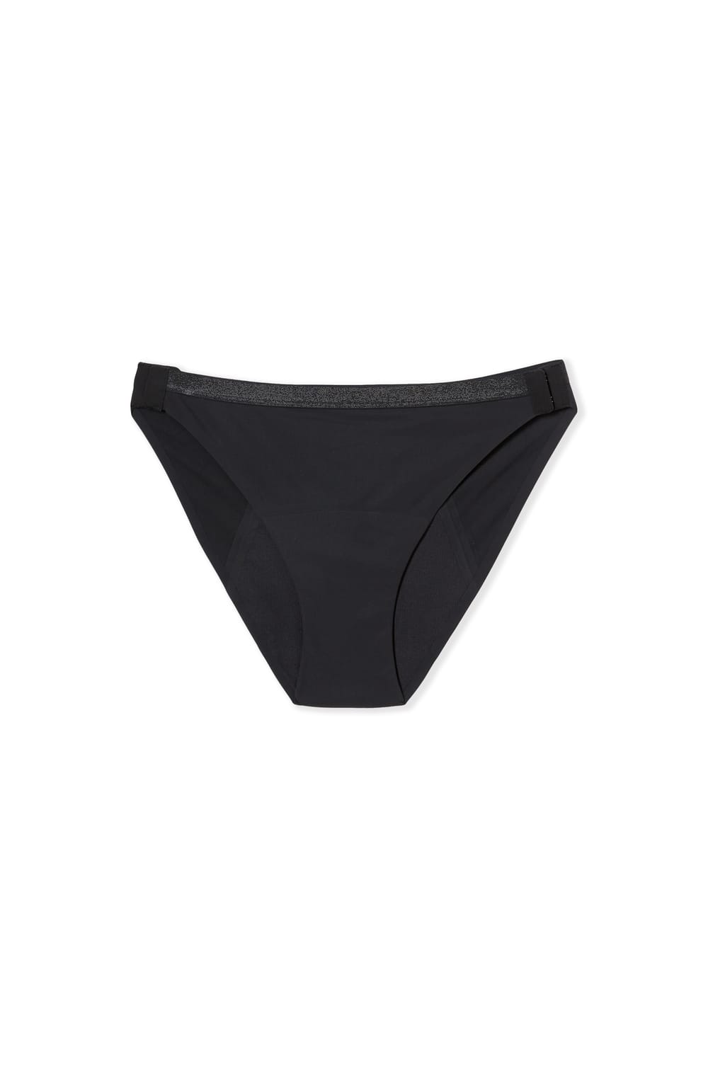 Culotte menstruelle en microfibre avec agrafes ajustables - Flux abondant;${refinementColor}