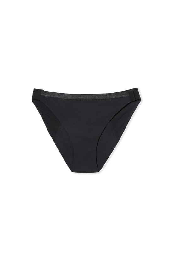 Culotte menstruelle en microfibre avec agrafes ajustables - Flux abondant;${refinementColor}