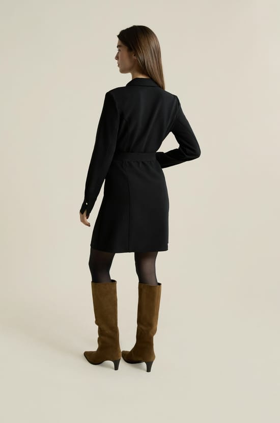 Robe ceintur&eacute;e;${refinementColor}