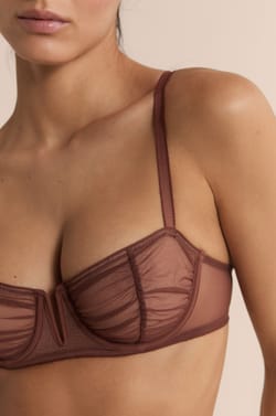 Bra N.9 - Tulle Bustier;${refinementColor}