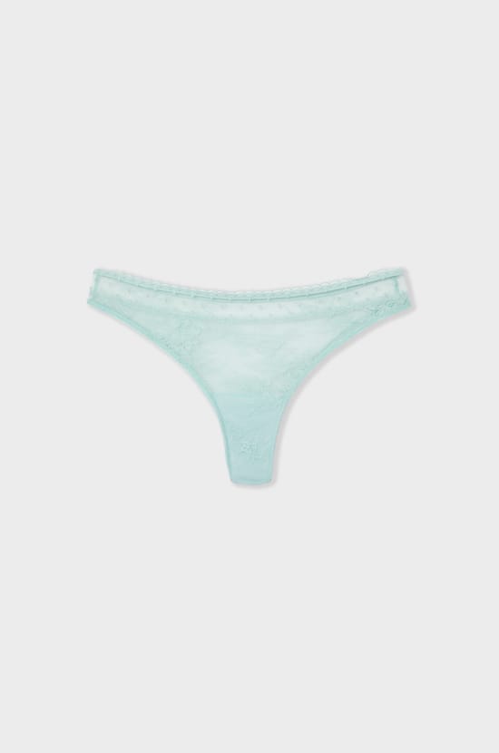 Tanga en broderie;${refinementColor}