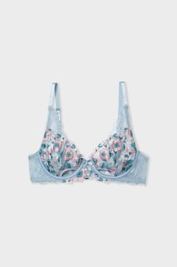 Lace Balconette Bra;${refinementColor}