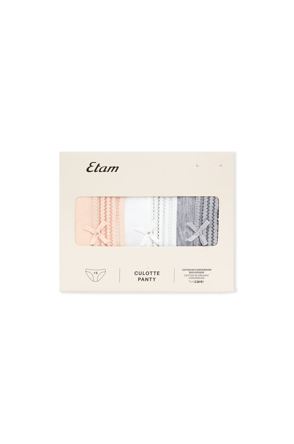 Pack of 3 Cotton Briefs;${refinementColor}