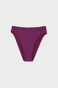 Iridescent High-Waist Bikini Bottom;${refinementColor}