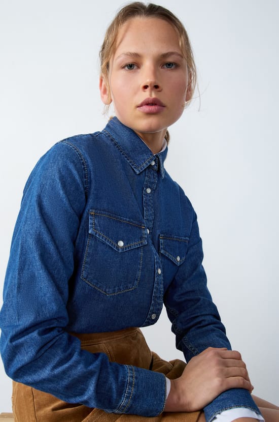 Denim Shirt;${refinementColor}