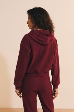 Pyjamasweater van ribfluweel;${refinementColor}