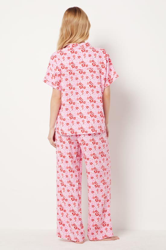 2-Piece Printed Pyjamas and Tote Bag;${refinementColor}