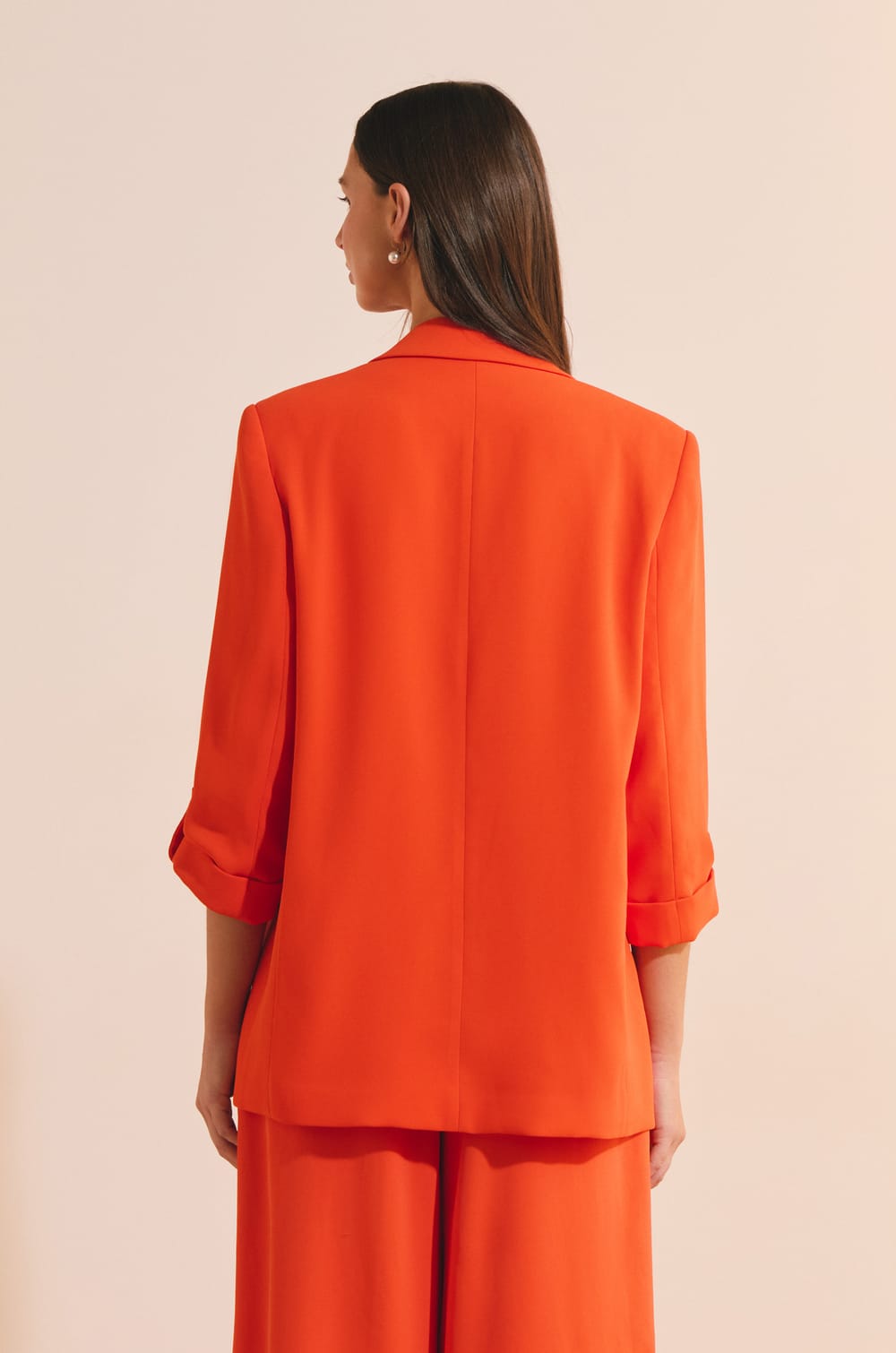 Veste blazer fluide;${refinementColor}