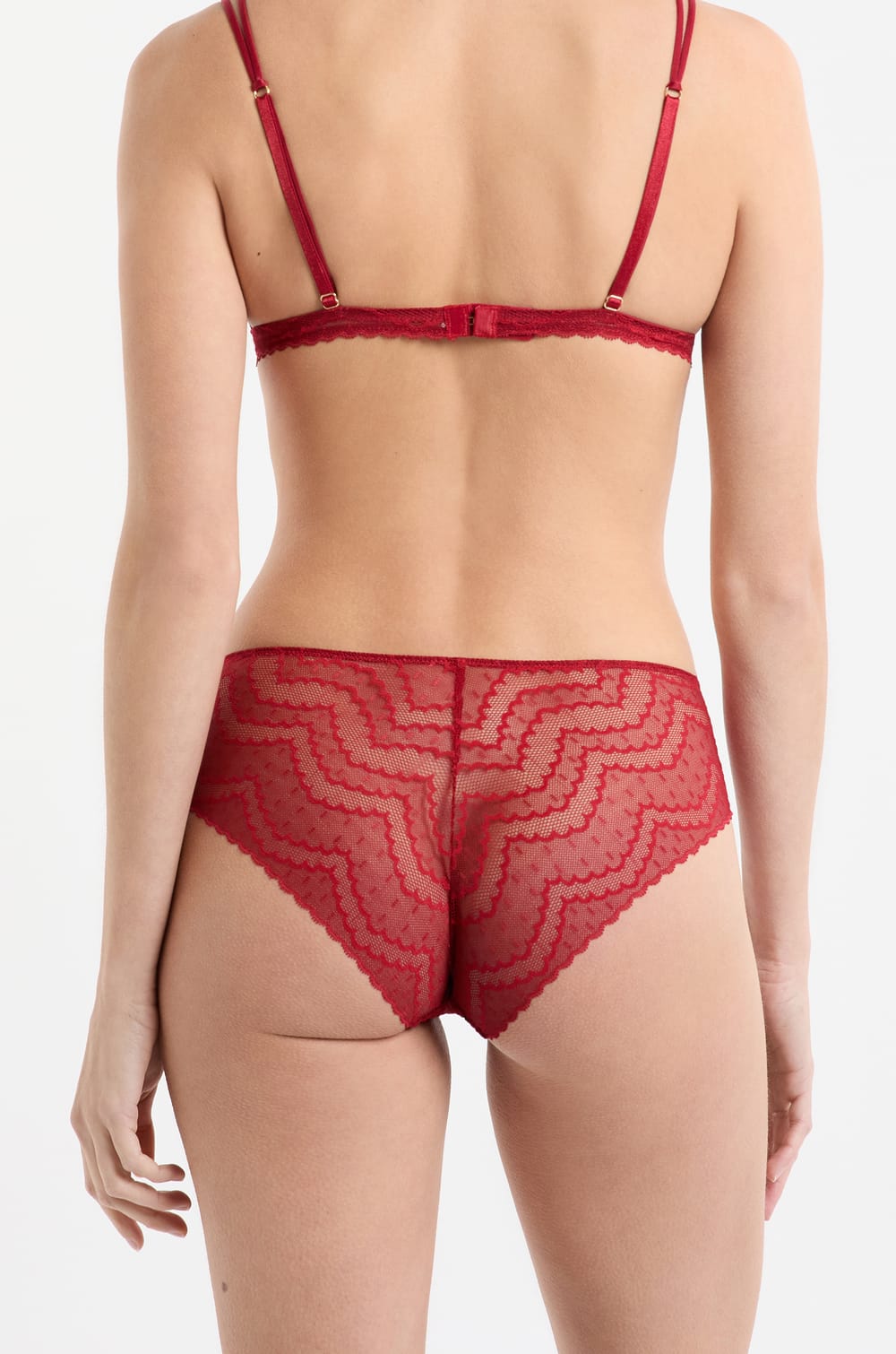 Shorty en dentelle;${refinementColor}