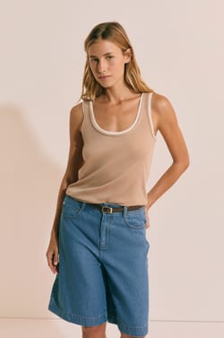 D&eacute;bardeur avec col multicolore;${refinementColor}