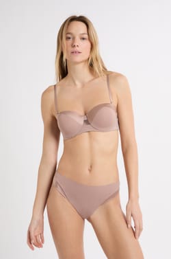 Satin microfibre tanga;${refinementColor}