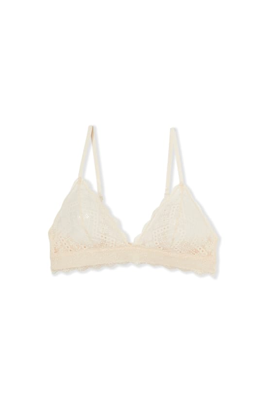 Soutien-gorge N.8 - Le triangle sans armatures en dentelle;${refinementColor}