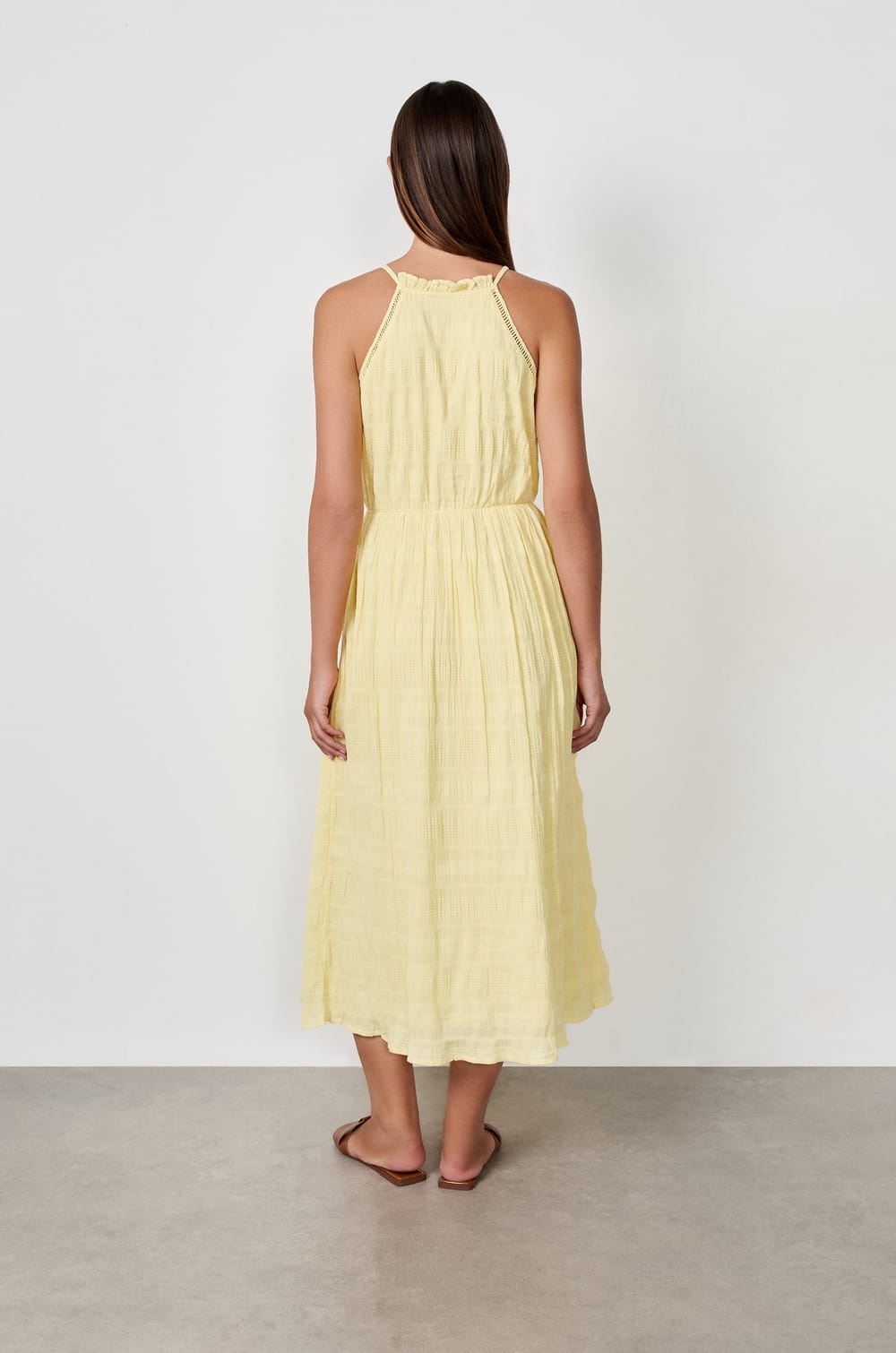Robe longue textur&eacute;e;${refinementColor}