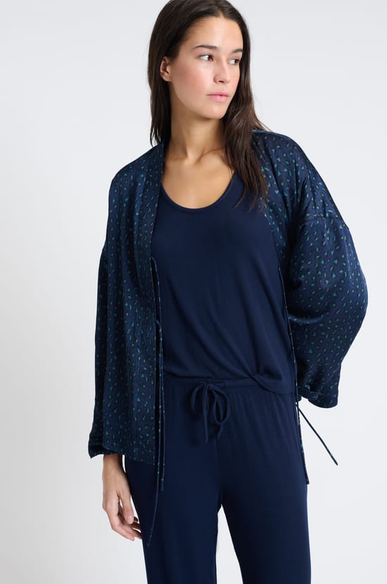 3-Piece Satin Pyjamas;${refinementColor}
