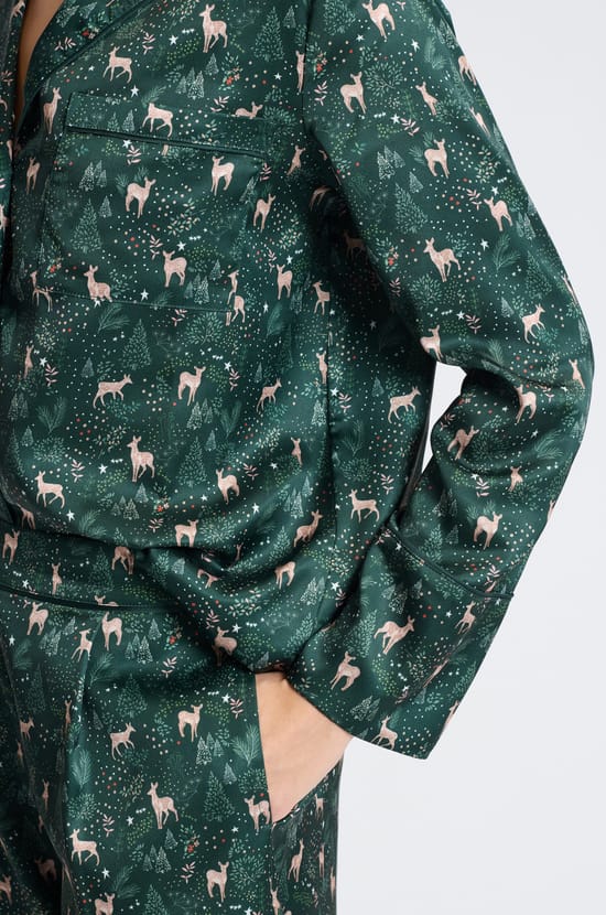 Pyjama 2 pièces à imprimés;${refinementColor}